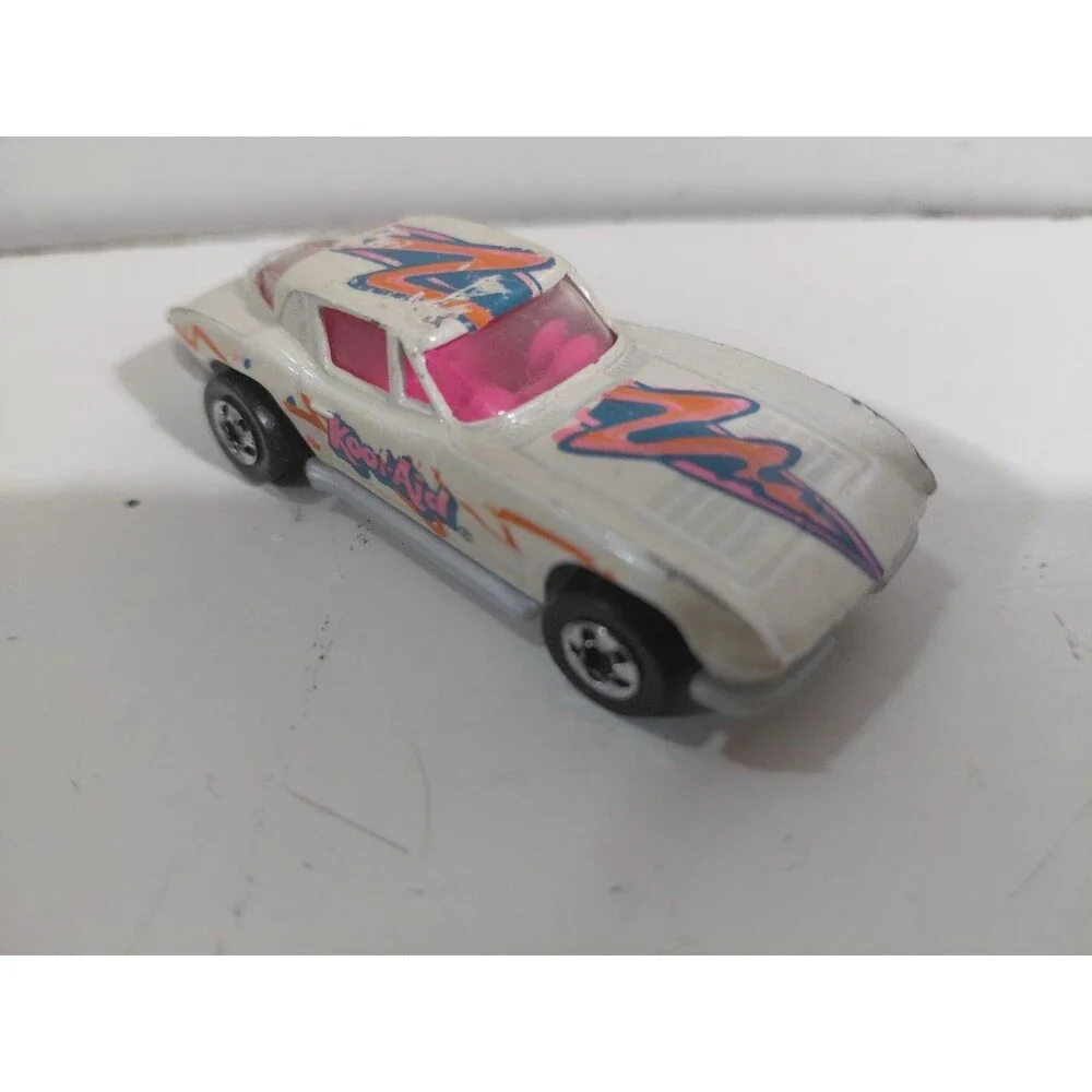 Hot Wheels 1:64 Die Cast 1979 Malaysia Kool Aid C2 1963 Chevrolet Corvette Car
